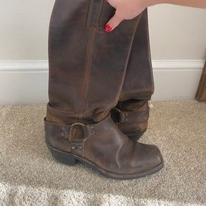 Classic Frye Harness Boots